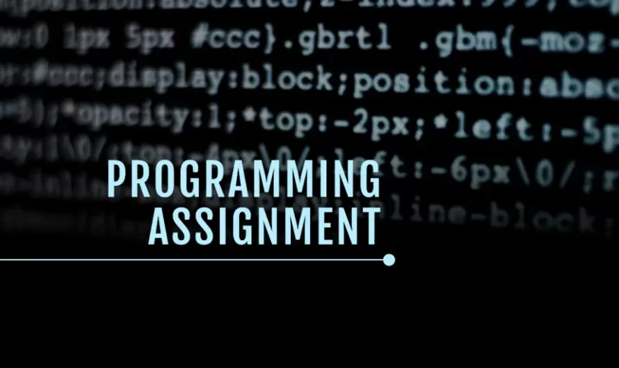 Problem-Solving Strategies: Approaching Computer Programming Assignment with Confidence